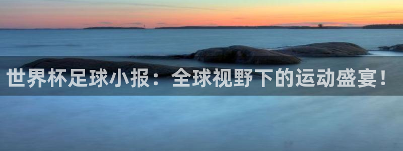 世界直播：世界杯足球小报：全球视野下的运动盛宴！